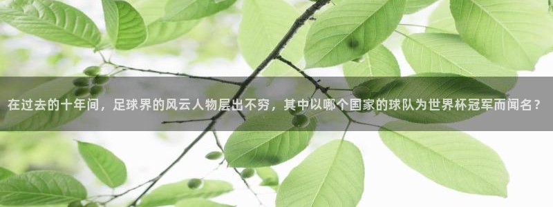 2026世界杯对阵图：在过去的十年间，足球界的风云人物层出不穷，其中以哪个国家的球队为世界杯冠军而闻名？