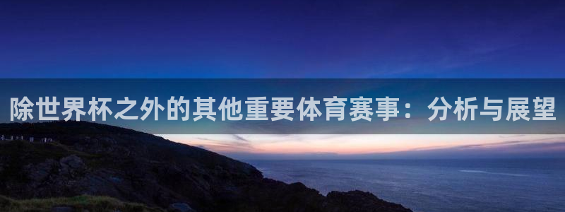 2026世界杯买球：除世界杯之外的其他重要体育赛事：分析与展望